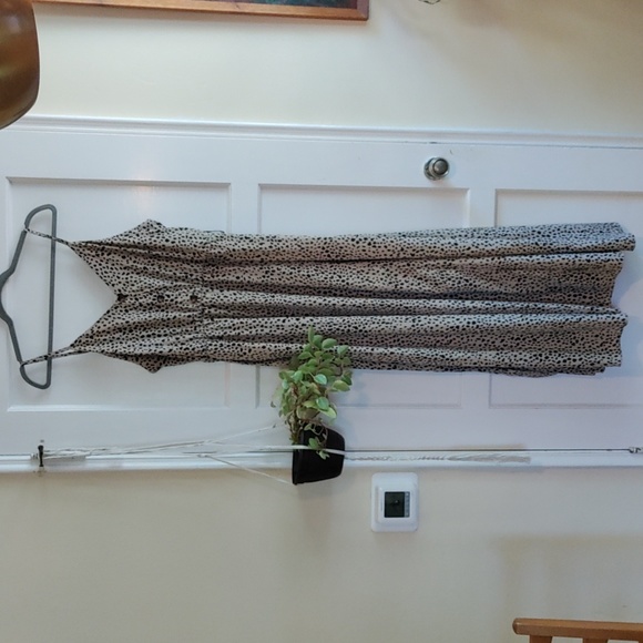 Leopard Print Maxi Dress - Picture 3 of 6